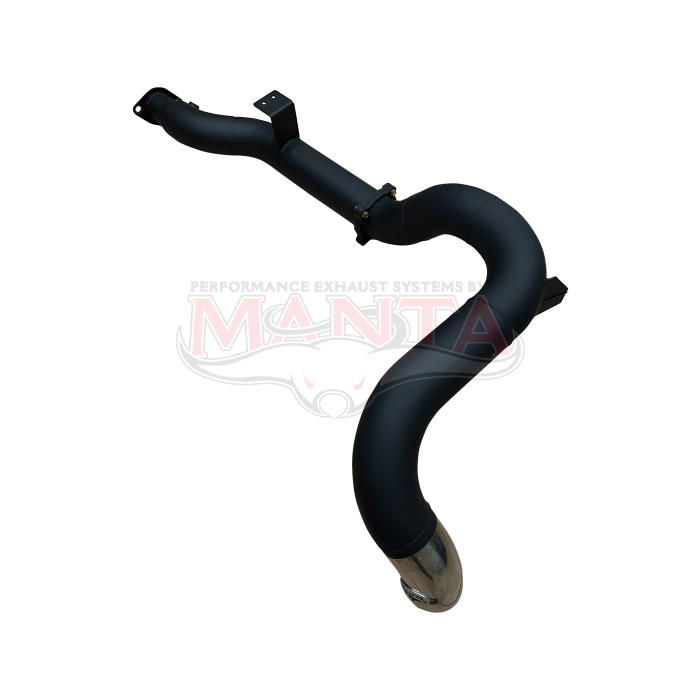 Manta Exhaust System - LandCruiser VDJ79 Dual Cab 4.5L V8 DPF Oct 2016-On - MKTY0382
