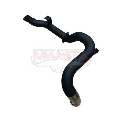 Manta Exhaust System - LandCruiser VDJ79 Dual Cab 4.5L V8 DPF Oct 2016-On - MKTY0382