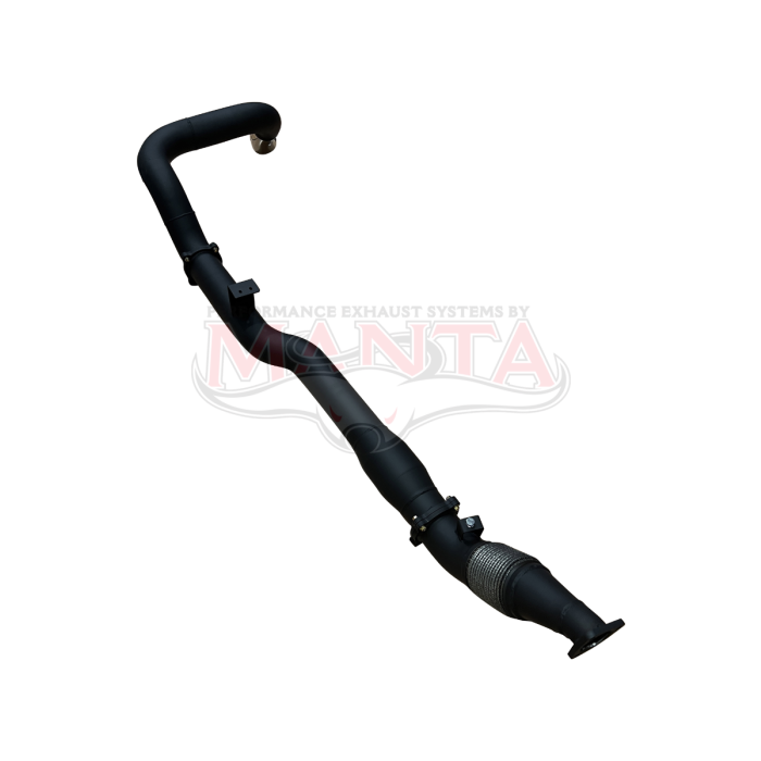 Manta Exhaust System - LandCruiser VDJ79 Dual Cab 4.5L V8 DPF Oct 2016-On - MKTY0383