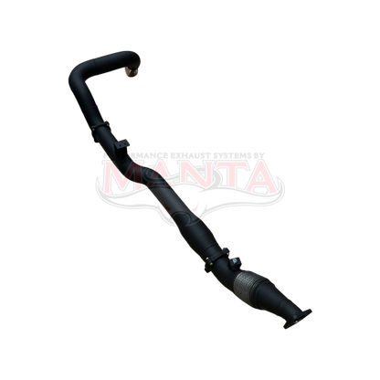 Manta Exhaust System - LandCruiser VDJ79 Dual Cab 4.5L V8 DPF Oct 2016-On - MKTY0383
