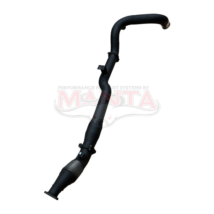Manta Exhaust System - LandCruiser VDJ79 Dual Cab 4.5L V8 2012-2016 - MKTY0385