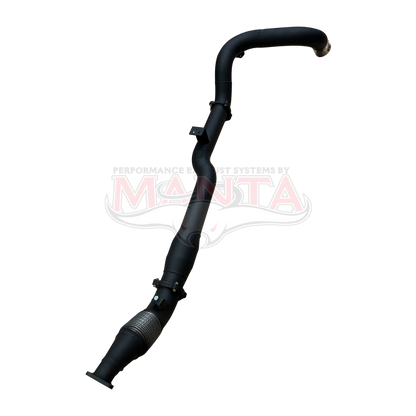 Manta Exhaust System - LandCruiser VDJ79 Dual Cab 4.5L V8 2012-2016 - MKTY0385