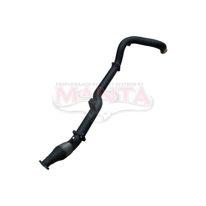 Manta Exhaust System - LandCruiser VDJ79 Dual Cab 4.5L V8 2012-2016 - MKTY0386