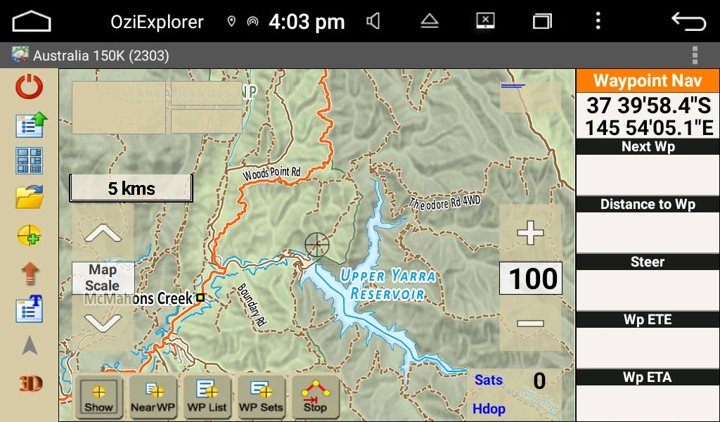 Polaris OziExplorer 1:150K Topographical Map Package