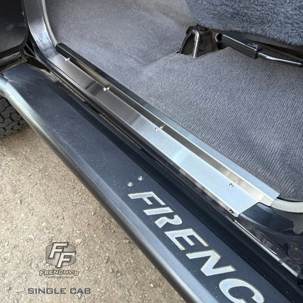 Stainless Steel Sill Trims - Suitable for use with 70 Series LandCruiser