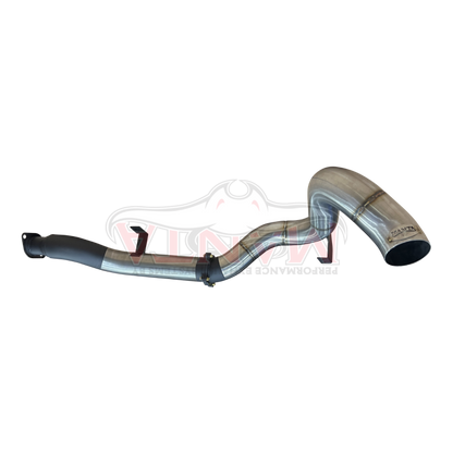 Manta Exhaust System - LandCruiser VDJ79 Dual Cab 4.5L V8 DPF Oct 2016-On - SSMKTY0382