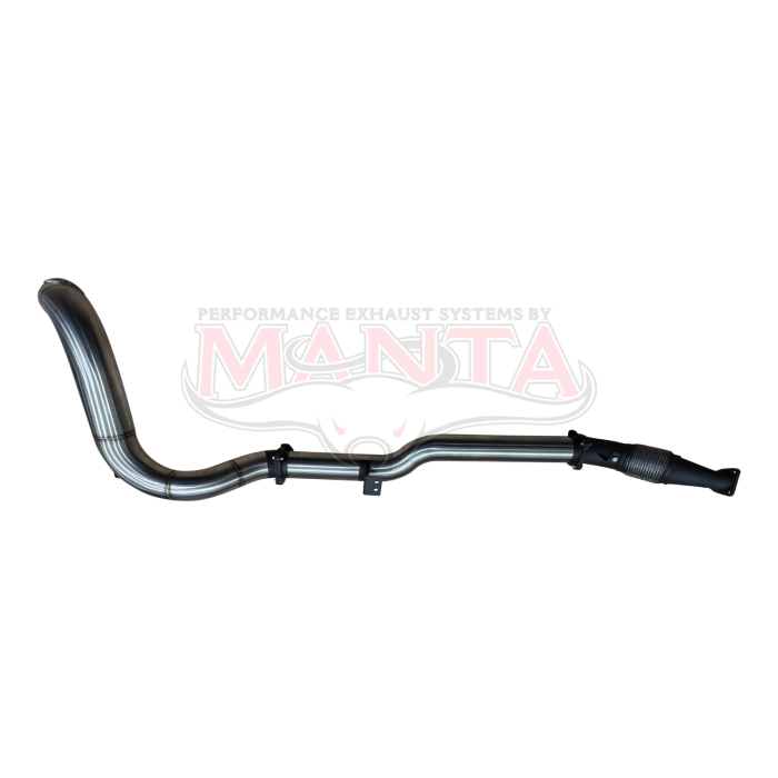 Manta Exhaust System - LandCruiser VDJ79 Dual Cab 4.5L V8 DPF Oct 2016-On - SSMKTY0384