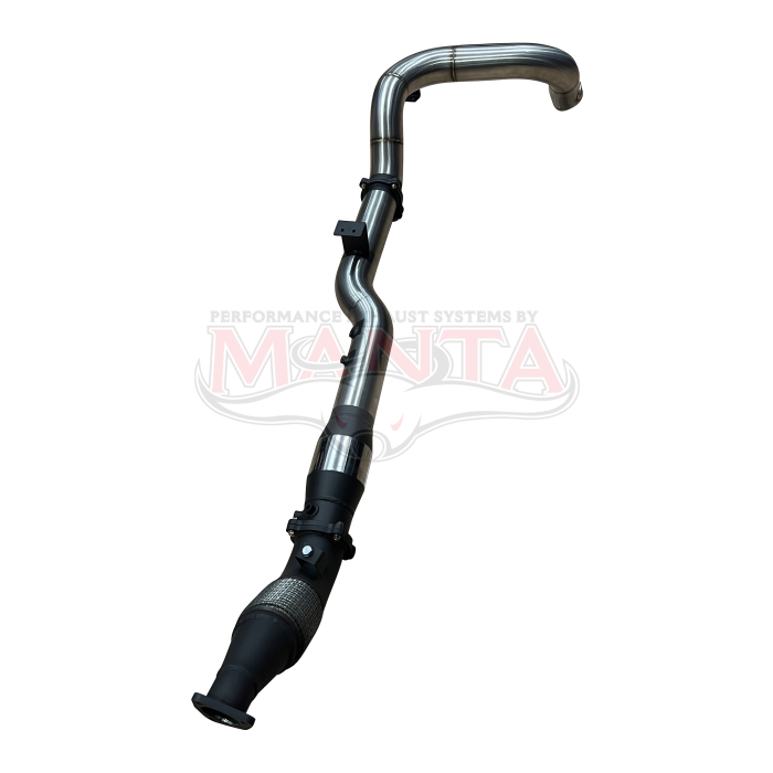 Manta Exhaust System - LandCruiser VDJ79 Dual Cab 4.5L V8 2012-2016 - SSMKTY0385