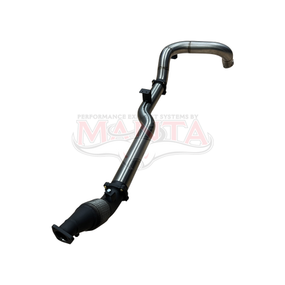 Manta Exhaust System - LandCruiser VDJ79 Dual Cab 4.5L V8 2012-2016 - SSMKTY0386