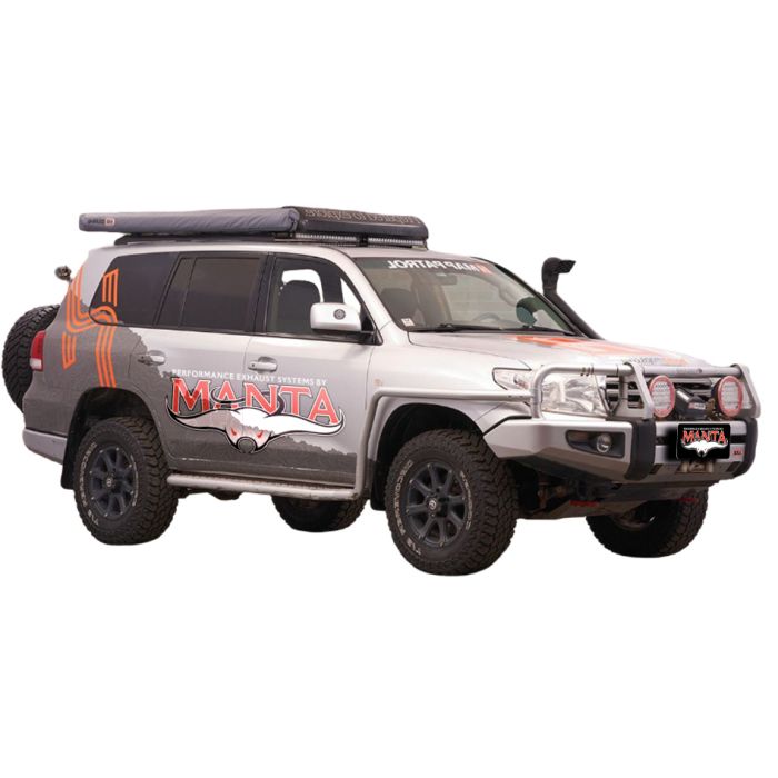 Manta Exhaust System - LandCruiser VDJ200 4.5L V8 Twin Turbo Diesel Wagon 2007-2015