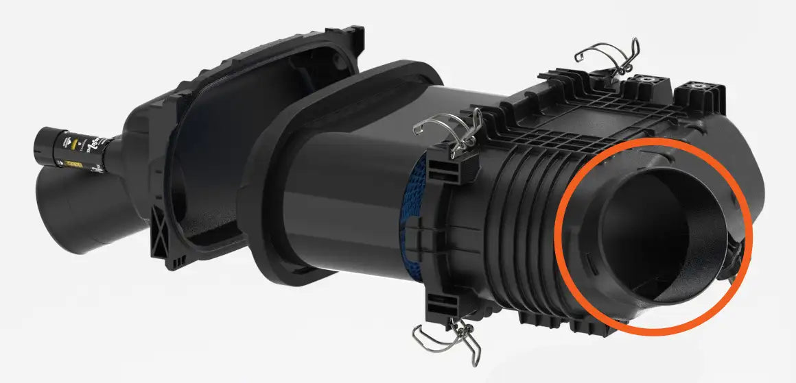 PowerCore 4x4 XLC070K - Safari Armax Intake Adapter - Suitable for 70 series