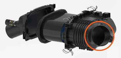 PowerCore 4x4 XLC070K - Safari Armax Intake Adapter - Suitable for 70 series