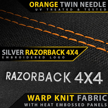 Razorback 4x4 - Toyota Prado 150 - GP6 Premium Neoprene 3rd Row Seat Covers (Made to Order)