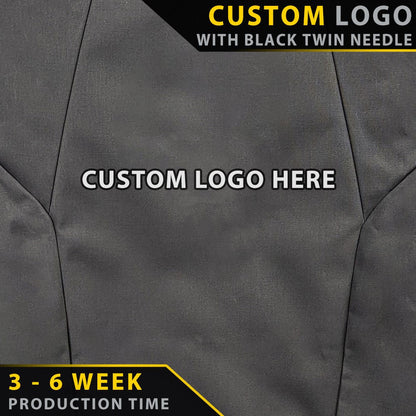 Razorback 4x4 XP7 Heavy Duty Canvas 3rd Row Seat Covers suitable for a Toyota Landcruiser 300 Series VX (Made to Order)