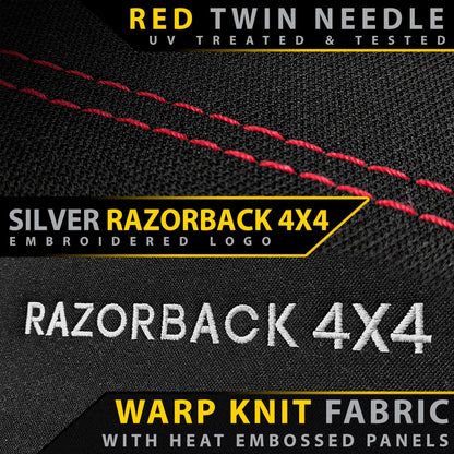 Razorback 4x4 - Toyota Prado 150 - Pre-Facelift - GP6 Premium Neoprene 2x Front Seat Covers (Made to Order)