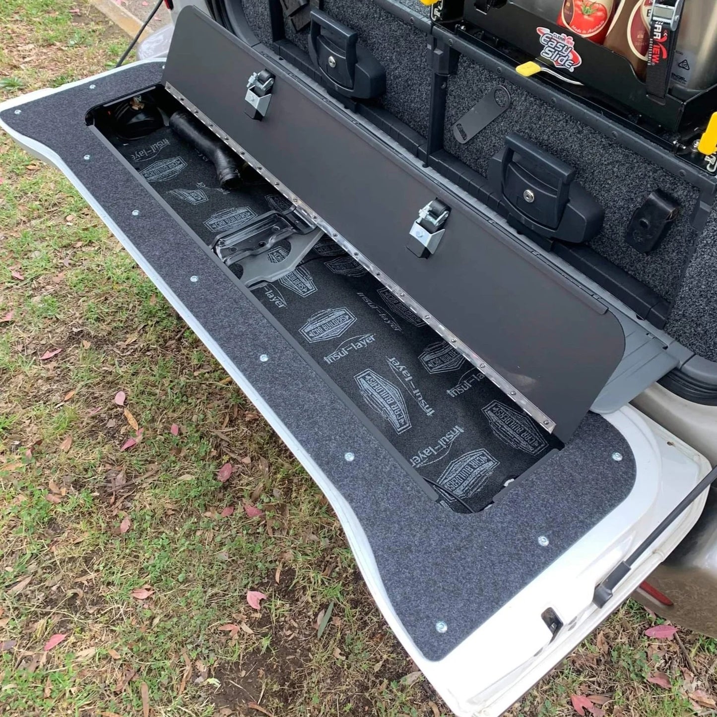Tailgate Storage Mod - Suitable for use with 100/105 Series LandCruiser