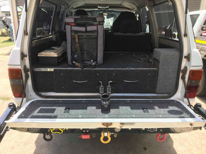 Tailgate Storage Mod - Suitable for use with 60 Series LandCruiser