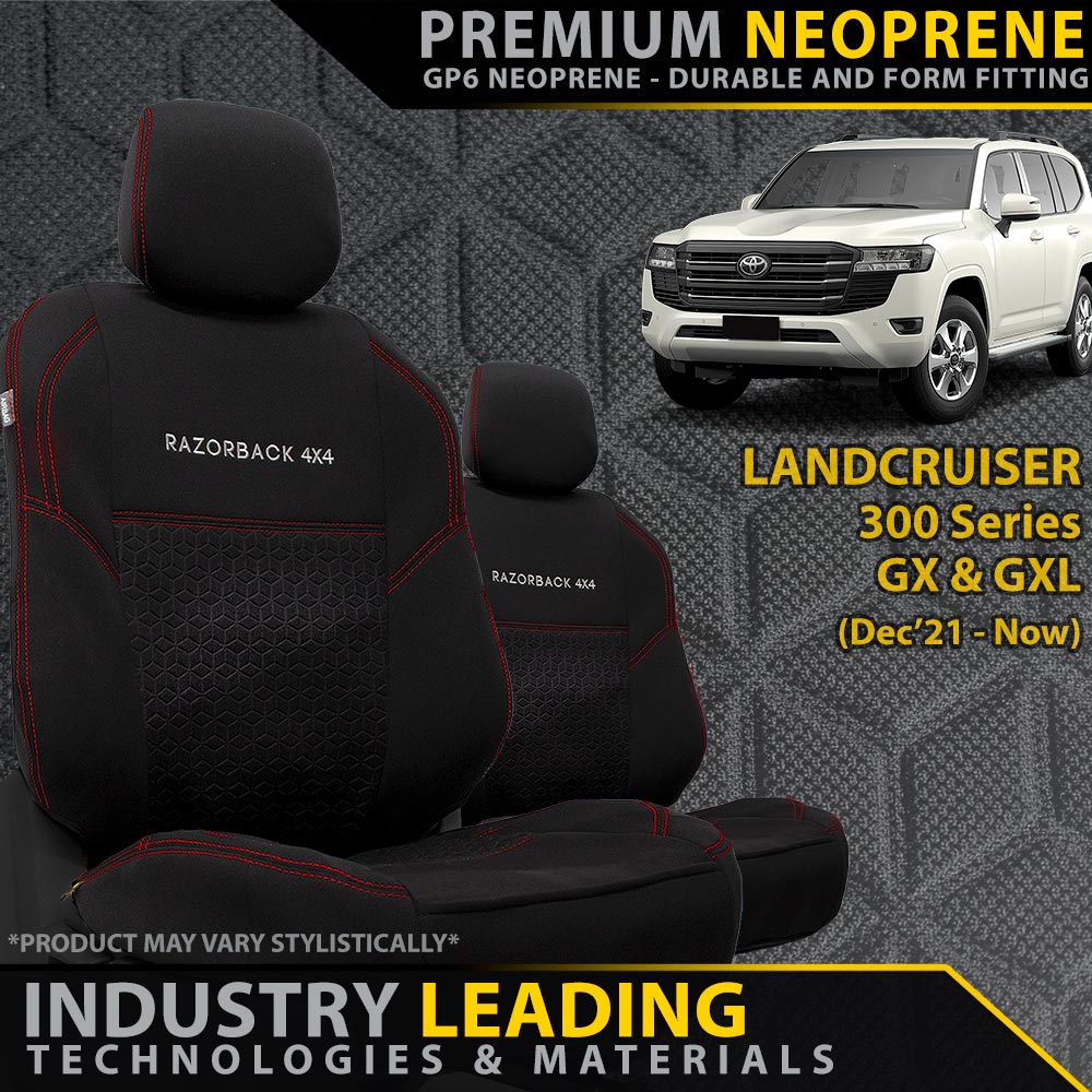 Primex Razorback Gx GX/GXL – Razorback 300 Series Seat Covers – The Cruiser Store