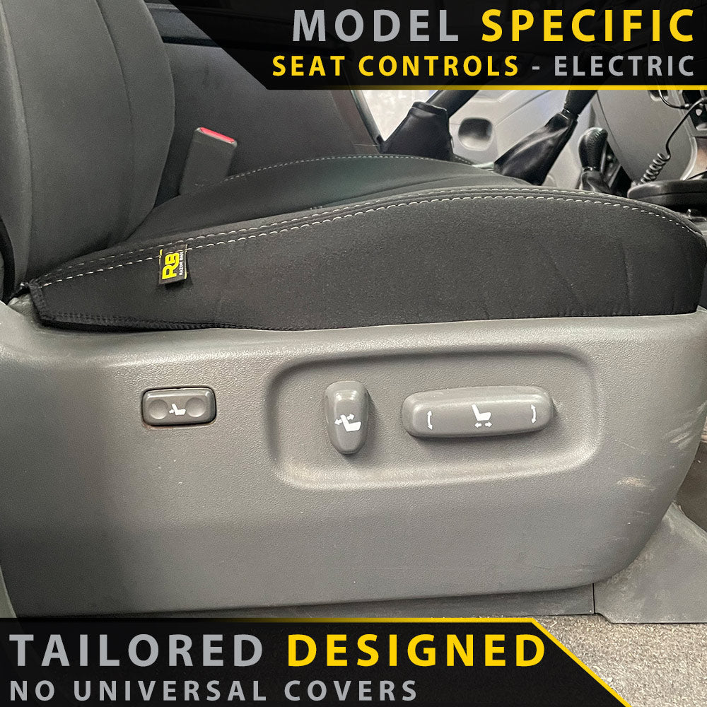 Razorback 4x4 - Toyota Prado 120 - GP6 Premium Neoprene 2x Front Seat Covers (Made to Order)