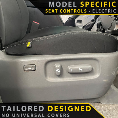 Razorback 4x4 - Toyota Prado 120 - GP6 Premium Neoprene 2x Front Seat Covers (Made to Order)