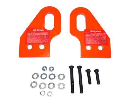 Rated Recovery Tow Points - Suitable for use with Prado 120 Series (2003-2009)