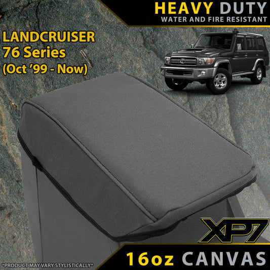 Toyota Landcruiser 76 Series Heavy Duty XP7 Canvas Console Lid (Made to Order)