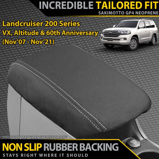 Toyota Landcruiser 200 Series VX/Altitude Neoprene Console Lid Cover (In Stock)