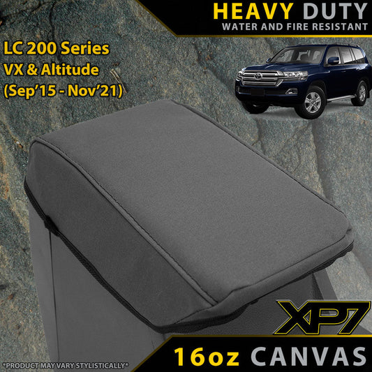 Toyota Landcruiser 200 Series VX/Altitude (09/2015+) XP7 Heavy Duty Canvas Console Lid