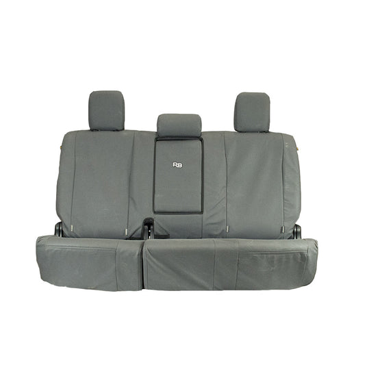 Razorback 4x4 XP7 Heavy Duty Canvas Rear Seat Covers For a Toyota HiLux 8th Gen SR5, Rugged X & Rogue (Sep 2015 - Current)